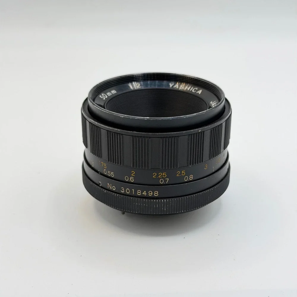 Yashica Auto Yashinon-DS 50mm f/2 M42 Screw Mount Prime Lens Japan Vintage